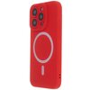 Etui TECTO SHIELD Silicon Soft Mag do Apple iPhone 15 Pro Max Czerwony Model telefonu iPhone 15 Pro Max