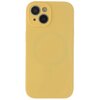 Etui TECTO SHIELD Soft Touch Mag do Apple iPhone 15 Żółty
