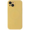 Etui TECTO SHIELD Soft Touch Mag do Apple iPhone 15 Plus Żółty