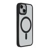 Etui TECTO SHIELD Satin Elegant Mag do Apple iPhone 15 Przezroczysto-czarny Model telefonu iPhone 15