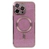 Etui TECTO SHIELD SparkleFlex Mag do Apple iPhone 15 Pro Max Różowy