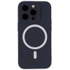Etui TECTO SHIELD Silicon Soft Mag do Apple iPhone 15 Pro Ciemno-niebieski