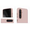 Etui TECTO SHIELD Satin Touch do Samsung Galaxy S24 Różowy Materiał TPU
