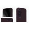 Etui TECTO SHIELD Satin Touch do Samsung Galaxy S24 Plus Burgundowy Materiał TPU