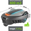 Robot koszący GARDENA Sileno City 400 15004-32 sterowanie Bluetooth Regulacja wysokości koszenia Tak