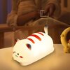 Lampka nocna MEDIA-TECH Pokky Happy Kitty MT226 Dominujący kolor Biały