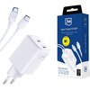Ładowarka sieciowa 3MK Hyper Charger PD 45W Biały
