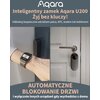 Zamek szyfrowy AQARA Smart Lock U200 Kit Czarny Zasilanie Przewodowe