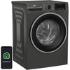 Pralka BEKO B3WFU59415MPBS B300 9kg 1400 obr SteamCure Manhattan Gray A + Suszarka BEKO B5T692343MPB BPRO500 9kg Manhattan Gray IronFinish + Łącznik BEKO Psk Manhattan Gray N Pojemność [kg] 9