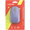 Mysz CANYON MW-22 Fioletowy Typ myszy Optyczna