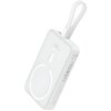 Powerbank BASEUS Magnetic Mini 10000mAh 20W Biały + Kabel Lightning Prąd wyjściowy [A] 2.22