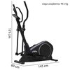 Orbitrek magnetyczny YORK FITNESS HX7 Rodzaj oporu Magnetyczny