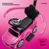 Jeździk SUN BABY Mercedes C-Class J05.040.0.5 Różowy rączka Materiał wykonania Tworzywo sztuczne