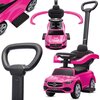Jeździk SUN BABY Mercedes C-Class J05.040.0.5 Różowy rączka Przedział wiekowy 12 m+