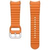 Pasek SAMSUNG Sport Band do Galaxy Watch 4/5/6/7 (20mm) Pomarańczowy Materiał TPU