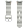 Pasek SAMSUNG Sport Band do Galaxy Watch 4/5/6/7 (20mm) Srebrny Materiał TPU