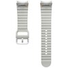 Pasek SAMSUNG Sport Band do Galaxy Watch 4/5/6/7 (20mm) Srebrny Materiał TPU