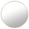 Lustro MUFART 15094 średnica 70 cm Złoty