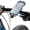 Uchwyt na telefon do roweru CELLULARLINE Newrban Silicone Czarny Rozmiar ekranu [cale] 1 - 6.7
