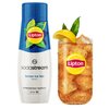Saturator SODASTREAM Terra Czarny + Butelka SODASTREAM Hipster (3 sztuki) + Syropy SODASTREAM Lipton Ice Tea Cytryna, Ice Tea Zielona Herbata 2 x 440 ml Nabój CO2 w zestawie Tak