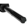 Czarny, metalowy adapter z gładką powierzchnią i wyżłobieniami wzdłuż trzonu. Produkt oznaczony jako "Adapter GRAPHITE 56H559 SDS Max/SDS Plus".