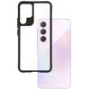 Etui 3MK Satin Armor Case+ do Samsung Galaxy A35 5G Przezroczysto-czarny