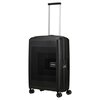 Walizka AMERICAN TOURISTER AeroStep 67 cm Czarny Materiał Polipropylen