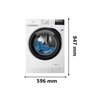 Pralka ELECTROLUX MEW2E8Y6P SensiCare 600 8kg 1400 obr Poziom hałasu (wirowanie) [dB] 75
