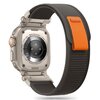 Pasek TECH-PROTECT Nylon Delta do Apple Watch 4/5/6/7/8/9/SE/Ultra (42/44/45/49mm) Czarno-pomarańczowy