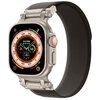 Pasek TECH-PROTECT Nylon Delta do Apple Watch 4/5/6/7/8/9/SE/Ultra (42/44/45/49mm) Czarno-pomarańczowy Materiał Nylon