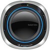 Okrągłe urządzenie z centralnym, czarnym panelem otoczonym niebieskim pierścieniem, z napisem "Bluetooth Edition" na środku. Na dolnej części obudowy widoczne jest logo i napis "3Dconnexion".