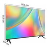 Telewizor TCL 43S5400A 43" LED Full HD Android TV Smart TV Tak
