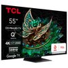 Telewizor TCL 55MQLED85 55" MINILED 4K 144Hz Google TV Dolby Vision Dolby Atmos HDMI 2.1