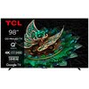 Telewizor TCL 98MQLED85 98" MINILED 4K 144Hz Google TV Dolby Vision Dolby Atmos HDMI 2.1 Android TV Nie