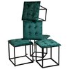 Pufa GO GIFT Puf 5w1 Zielony Rodzaj Pufa