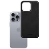 Etui 3MK Hardy Silky Leather MagCase do Apple iPhone 16 Pro Czarny