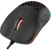 Mysz RAMPAGE Blink Czarny Dla graczy Tak