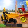 Koparko-ładowarka SUN BABY Cat J04.020.0.1 Żółty Funkcje dodatkowe Odtwarzacz MP3