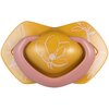Smoczek CANPOL BABIES Light touch 0-6 m Symetryczny Różowo-złoty (2 sztuki) Kolor Złoty