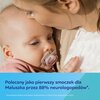 Smoczek CANPOL BABIES Light touch 0-6 m Symetryczny Różowo-złoty (2 sztuki) Cechy Łatwa w czyszczeniu