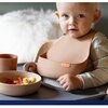 Śliniak silikonowy LOVI Granola Brązowy Wyposażenie 1 x śliniak