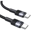 Kabel USB-C - USB-C USAMS SJ727 240W 1.2 m Czarny