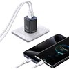 Ładowarka sieciowa USAMS CC254 30W Czarny Rodzaj złącza USB - 1 szt.