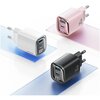 Ładowarka sieciowa USAMS CC229 30W Biały Kabel w zestawie Brak