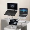 Podstawka pod laptopa MEDIA-TECH MT2661 Materiał wykonania Aluminium