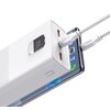 Powerbank USAMS PB68 30000 mAh 65W + Kabel USB-C - USB-C 100W Biały Prąd wyjściowy [A] 3