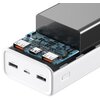 Powerbank USAMS PB68 30000 mAh 65W + Kabel USB-C - USB-C 100W Biały Pojemność nominalna [mAh] 30000