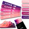 Zestaw gum do ćwiczeń ALPHA Mini Band Różowy MB-02 Grubość [cm] 0.04