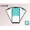 Waga łazienkowa ALPHA Smart Scale Typ wagi Elektroniczna