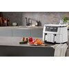 Air Fryer Frytkownica beztłuszczowa NINJA Foodi AF400EUWH Dual Zone Biały z podwójnym koszem Sterowanie Elektroniczne